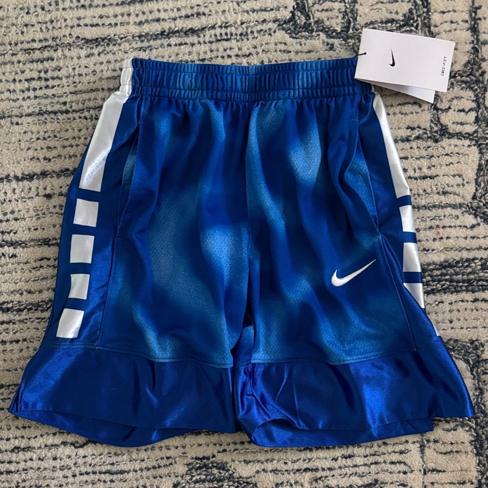 Nike Kids Royal Blue Sports Shorts